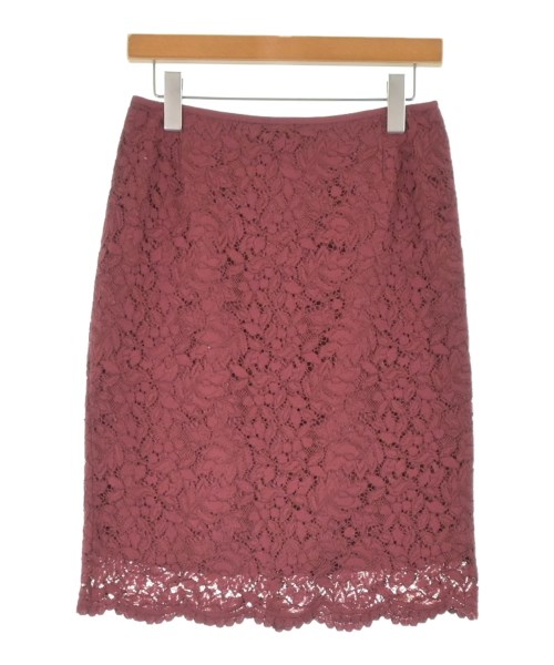 UNITED ARROWS(ユナイテッドアローズ)ひざ丈スカート 赤 サイズ:40(M位)/2200665375026