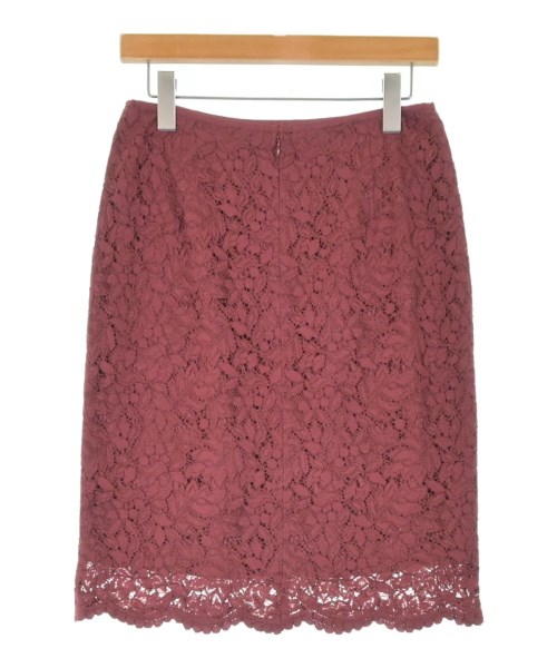 UNITED ARROWS（ユナイテッドアローズ）ひざ丈スカート 赤 サイズ:40(M位) レディース/2200665375026