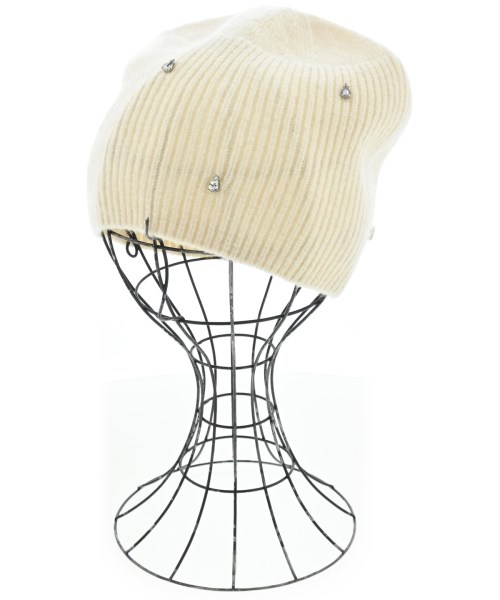 UNITED ARROWS(ユナイテッドアローズ)ニットキャップ・ビーニー 白 サイズ:-/2200667272057