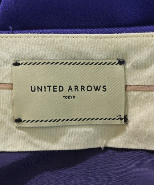 UNITED ARROWS（ユナイテッドアローズ）スラックス 紫 サイズ:34(XS位) レディース/2200665117053