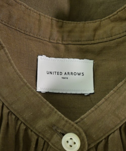 UNITED ARROWS（ユナイテッドアローズ）カジュアルシャツ カーキ サイズ:F レディース/2200668251020