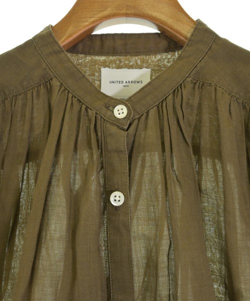 UNITED ARROWS（ユナイテッドアローズ）カジュアルシャツ カーキ サイズ:F レディース/2200668251020