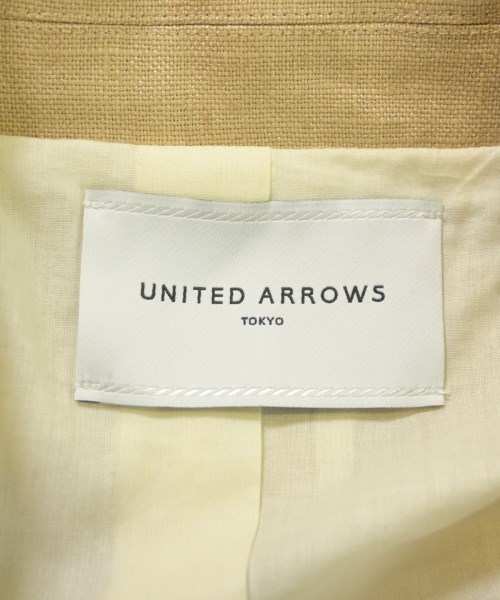 UNITED ARROWS（ユナイテッドアローズ）テーラードジャケット ベージュ サイズ:38(M位) レディース/2200668279024
