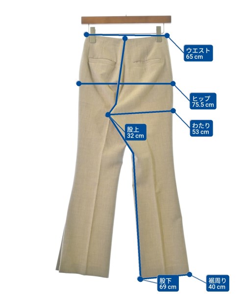 UNITED ARROWS（ユナイテッドアローズ）スラックス ベージュ サイズ:36(S位) レディース/2200668331067