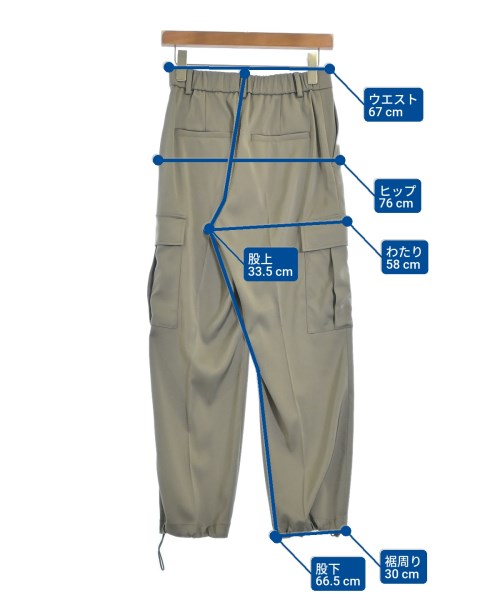 UNITED ARROWS（ユナイテッドアローズ）カーゴパンツ カーキ サイズ:36(S位) レディース/2200663735037