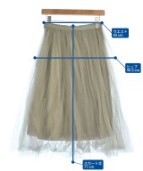 UNITED ARROWS（ユナイテッドアローズ）ロング・マキシ丈スカート グレー サイズ:36(S位) レディース/2200665671135