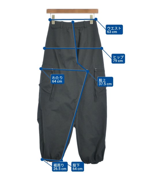 UNITED ARROWS（ユナイテッドアローズ）カーゴパンツ 黒 サイズ:34(XS位) レディース/2200667859104