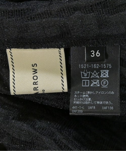 UNITED ARROWS（ユナイテッドアローズ）ブラウス 黒 サイズ:36(S位) レディース/2200653710020