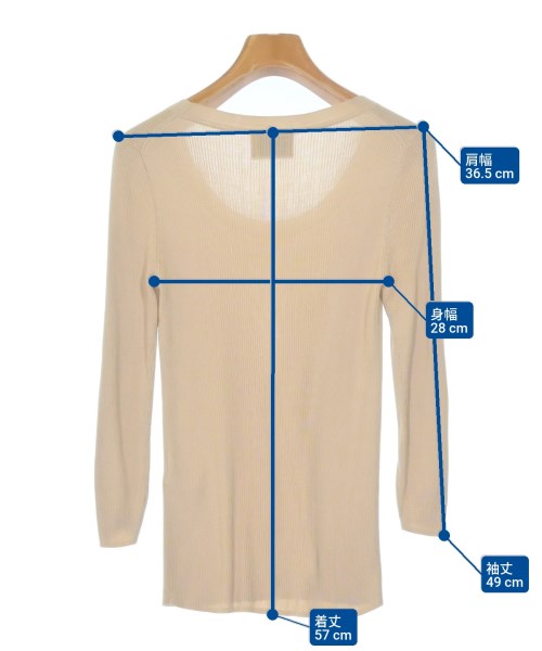 UNITED ARROWS（ユナイテッドアローズ）ニット・セーター ベージュ サイズ:F レディース/2200667850101