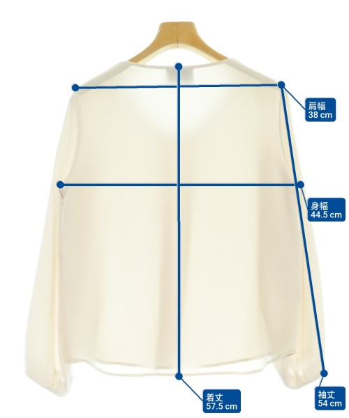 UNITED ARROWS（ユナイテッドアローズ）ブラウス 白 サイズ:38(M位) レディース/2200667850170