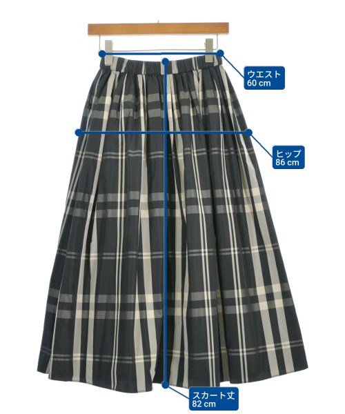 UNITED ARROWS（ユナイテッドアローズ）ロング・マキシ丈スカート 黒 サイズ:36(S位) レディース/2200669447194