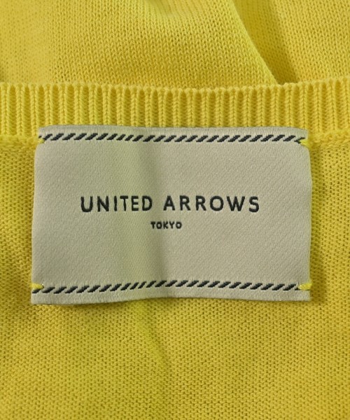UNITED ARROWS（ユナイテッドアローズ）カーディガン 黄 サイズ:-(S位) レディース/2200666446077