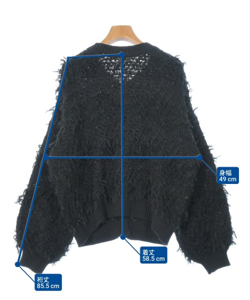 UNITED ARROWS（ユナイテッドアローズ）カーディガン 黒 サイズ:F レディース/2200668567039