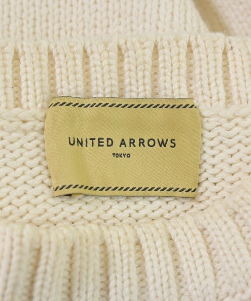UNITED ARROWS（ユナイテッドアローズ）ニット・セーター 白 サイズ:F レディース/2200665037108