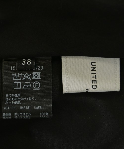 UNITED ARROWS（ユナイテッドアローズ）ワンピース 黒 サイズ:38(M位) レディース/2200668181037