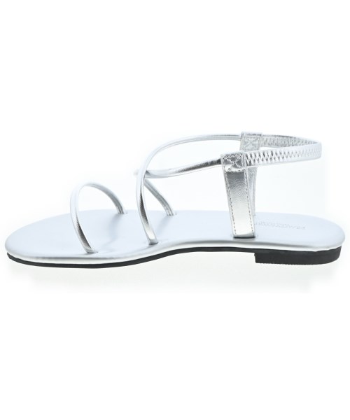 UNITED ARROWS（ユナイテッドアローズ）サンダル シルバー サイズ:EU37(23.5cm位) レディース/2200665689123