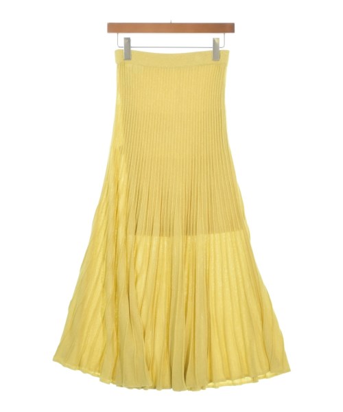 UNITED ARROWS（ユナイテッドアローズ）ロング・マキシ丈スカート 黄 サイズ:36(S位) レディース/2200668150033