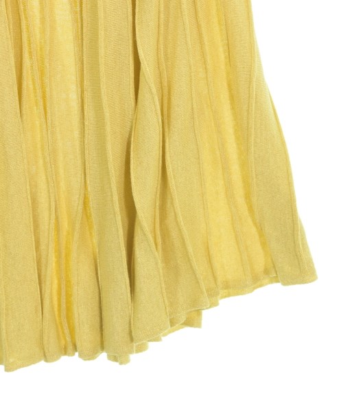 UNITED ARROWS（ユナイテッドアローズ）ロング・マキシ丈スカート 黄 サイズ:36(S位) レディース/2200668150033