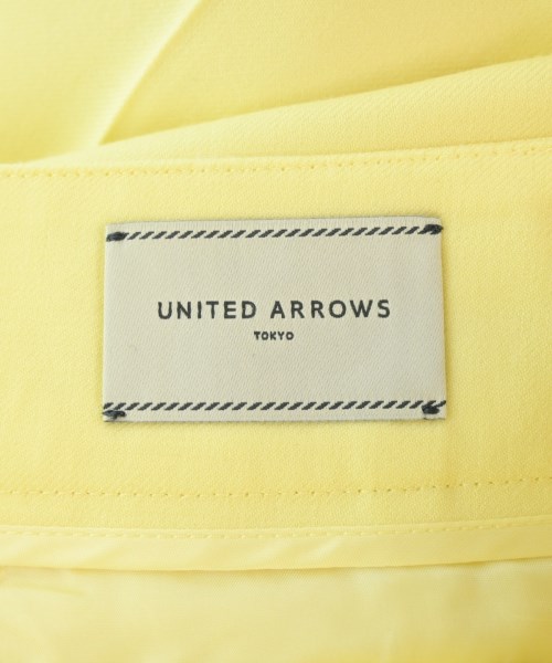 UNITED ARROWS（ユナイテッドアローズ）スラックス 黄 サイズ:40(M位) レディース/2200668815208
