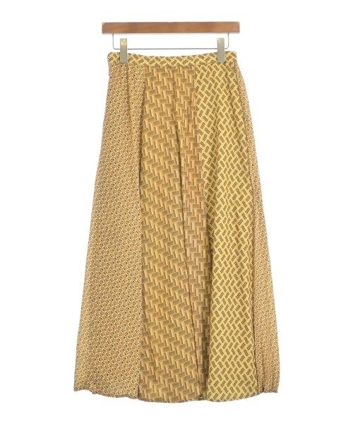 LOWRYS FARM（ローリーズファーム）ロング・マキシ丈スカート 黄 サイズ:F レディース/2200668815291