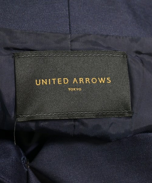 UNITED ARROWS（ユナイテッドアローズ）ノーカラージャケット 紺 サイズ:36(S位) レディース/2200725639013