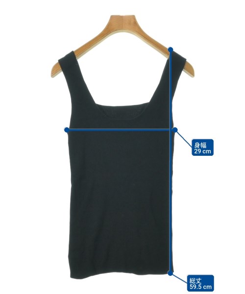 UNITED ARROWS（ユナイテッドアローズ）ベスト/ノースリーブ 黒 サイズ:-(XS位) レディース/2200723969235