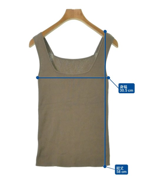 UNITED ARROWS（ユナイテッドアローズ）ベスト/ノースリーブ ベージュ サイズ:-(XS位) レディース/2200723969242