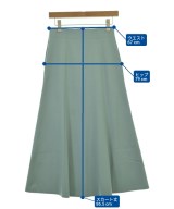 UNITED ARROWS（ユナイテッドアローズ）ロング・マキシ丈スカート 青 サイズ:36(S位) レディース/2200724783014