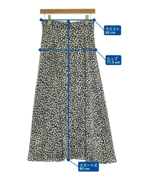 UNITED ARROWS（ユナイテッドアローズ）ロング・マキシ丈スカート 黒 サイズ:40(M位) レディース/2200729269056