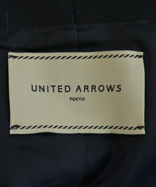 UNITED ARROWS（ユナイテッドアローズ）ノーカラージャケット 紺 サイズ:38(M位) レディース/2200730515081