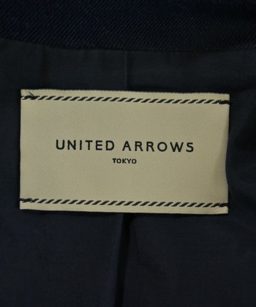 UNITED ARROWS（ユナイテッドアローズ）ノーカラージャケット 紺 サイズ:38(M位) レディース/2200730515104