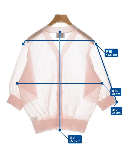 UNITED ARROWS（ユナイテッドアローズ）カーディガン ピンク サイズ:F レディース/2200730996026