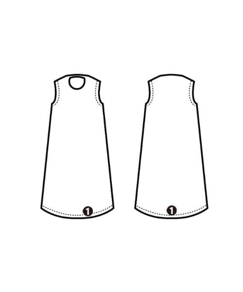 UNITED ARROWS（ユナイテッドアローズ）ワンピース オレンジ サイズ:36(S位) レディース/2200730810070