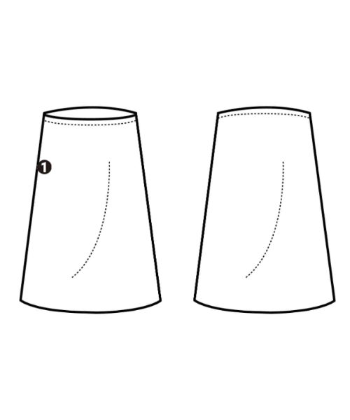 UNITED ARROWS（ユナイテッドアローズ）ロング・マキシ丈スカート 青 サイズ:38(M位) レディース/2200731421060