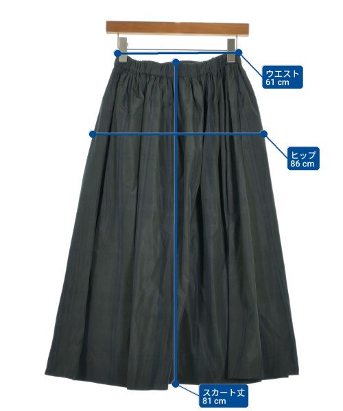 UNITED ARROWS（ユナイテッドアローズ）ロング・マキシ丈スカート カーキ サイズ:36(S位) レディース/2200728330085