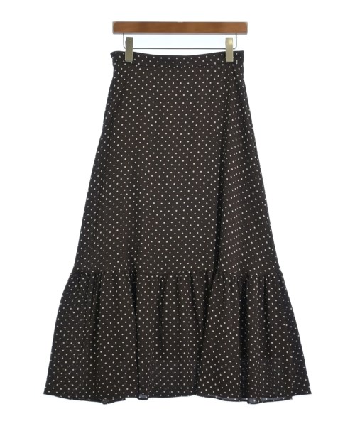 UNITED ARROWS（ユナイテッドアローズ）ロング・マキシ丈スカート 茶 サイズ:40(M位) レディース/2200730787099