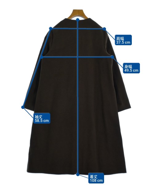UNITED ARROWS（ユナイテッドアローズ）コート 茶 サイズ:40(M位) レディース/2200732049010