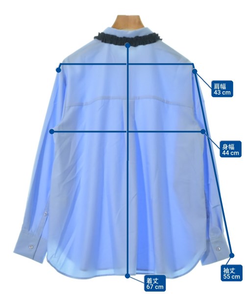 UNITED ARROWS（ユナイテッドアローズ）カジュアルシャツ 青 サイズ:F レディース/2200732162542
