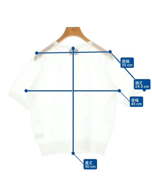 UNITED ARROWS（ユナイテッドアローズ）ニット・セーター 白 サイズ:F レディース/2200732162597