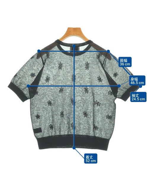 UNITED ARROWS（ユナイテッドアローズ）ニット・セーター 黒 サイズ:F レディース/2200732162603