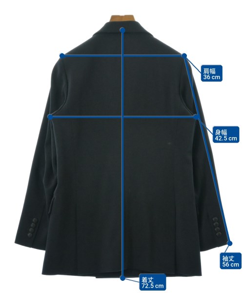 UNITED ARROWS（ユナイテッドアローズ）ジャケット 黒 サイズ:34(XS位) レディース/2200732677022