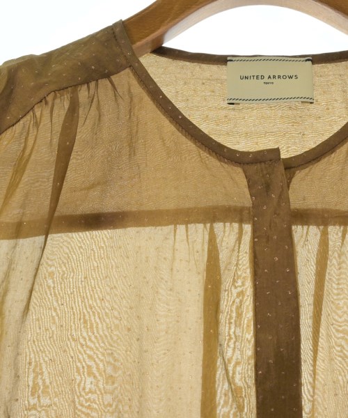 UNITED ARROWS（ユナイテッドアローズ）ブラウス 茶 サイズ:-(M位) レディース/2200732725037