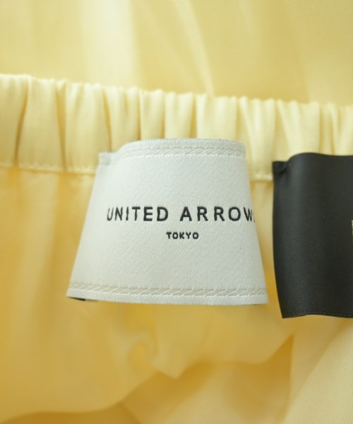 UNITED ARROWS（ユナイテッドアローズ）ロング・マキシ丈スカート 黄 サイズ:36(S位) レディース/2200732793029