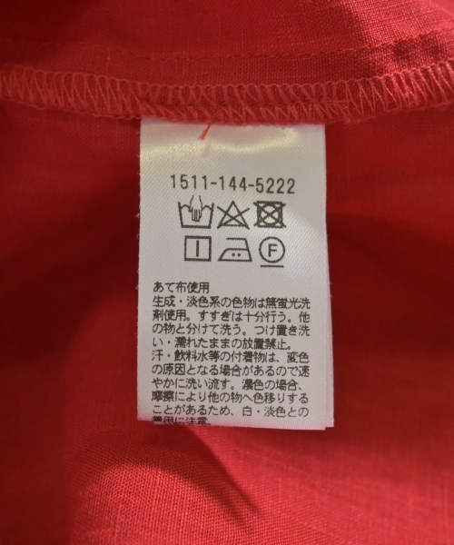 UNITED ARROWS（ユナイテッドアローズ）カジュアルシャツ 赤 サイズ:F レディース/2200732844035