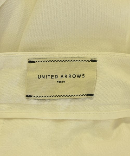 UNITED ARROWS（ユナイテッドアローズ）スラックス 白 サイズ:36(S位) レディース/2200733314070