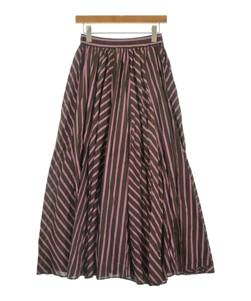 UNITED ARROWS（ユナイテッドアローズ）ロング・マキシ丈スカート 茶 サイズ:38(M位) レディース/2200728127074