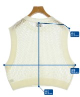 UNITED ARROWS（ユナイテッドアローズ）ベスト 白 サイズ:F レディース/2200729220040