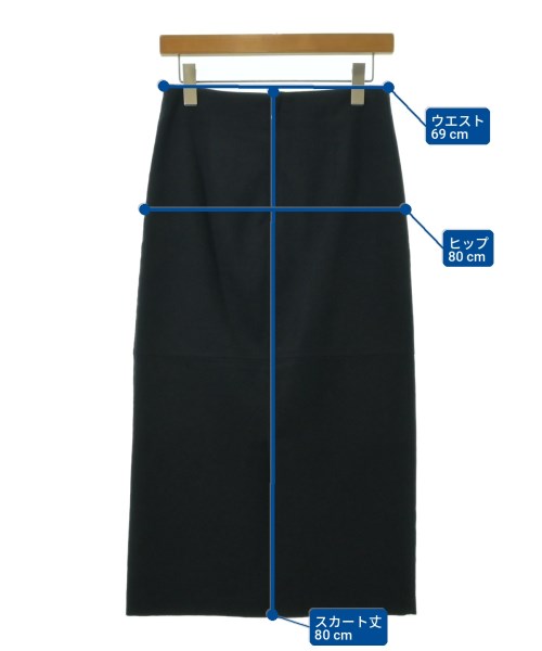 UNITED ARROWS（ユナイテッドアローズ）ロング・マキシ丈スカート 黒 サイズ:38(M位) レディース/2200733666070