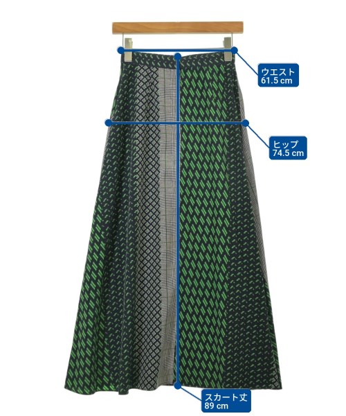 UNITED ARROWS（ユナイテッドアローズ）ロング・マキシ丈スカート 紺 サイズ:36(S位) レディース/2200725277062