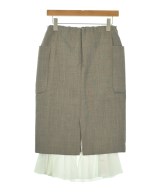 UNITED ARROWS（ユナイテッドアローズ）ひざ丈スカート 茶 サイズ:36(S位) レディース/2200735067011